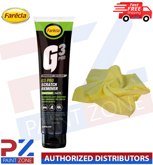 G3 Farecla Permanent Professional Scratch Remover Paste 150ml+microfibre clothe